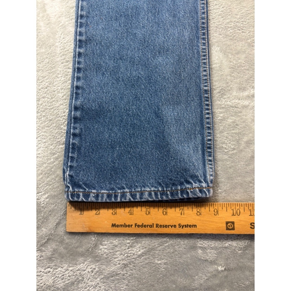 Vintage 90s Levis 517 Orange Tab Bootcut Jeans Made USA Men W36 L30 - Picture 10 of 10